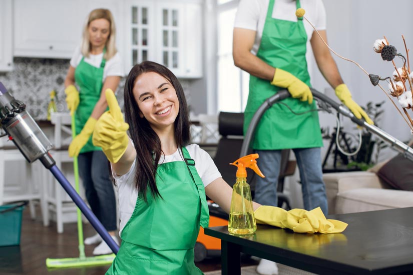 experienced cleaners